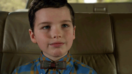 Image result for young sheldon gifs