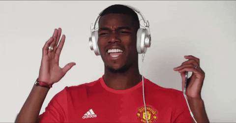 Manchester United Pogba GIF by Deezer Brasil - Find & Share on GIPHY