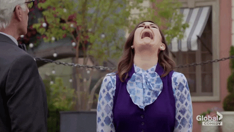 Sad The Good Place GIF by globaltv