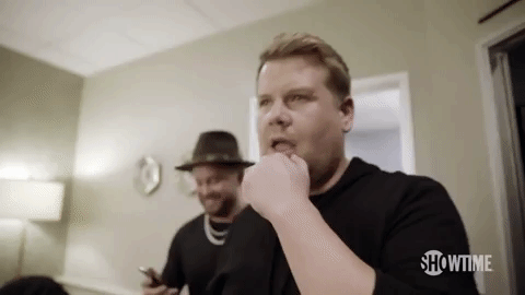 James Corden Boxing GIF by SHOWTIME Sports
