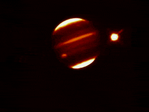 Comet Shoemaker-Levi 9 Colliding with Jupiter