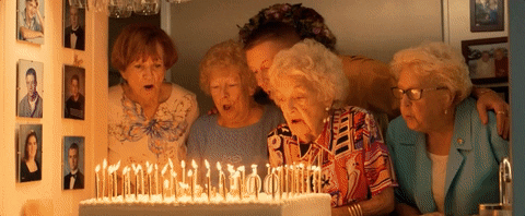 Old Lady Birthday GIF by Macklemore