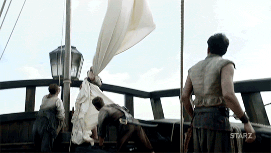 Black Sails I Give Up GIF by STARZ - Find & Share on GIPHY