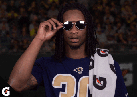 Los Angeles Rams No GIF by Gatorade - Find & Share on GIPHY