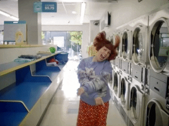Image result for gif happy laundry