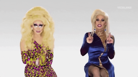 Self Love GIF by THE TRIXIE & KATYA SHOW - Find & Share on GIPHY