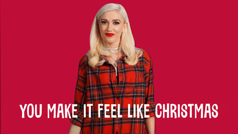 You Make It Feel Like Christmas GIF by Gwen Stefani - Find & Share on GIPHY