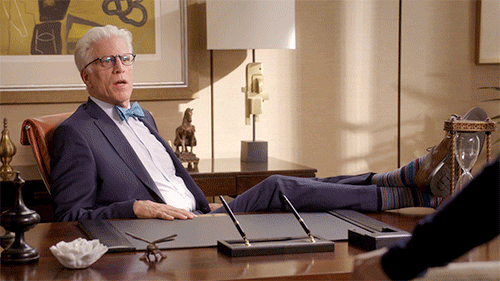 Season 2 Hello GIF by The Good Place