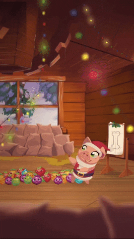 Winter Holidays Amelia GIF by King