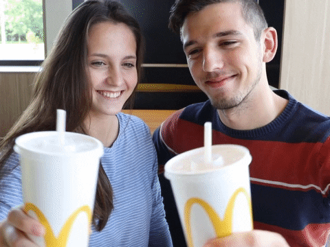 Couple Love GIF by McDonald's CZ/SK