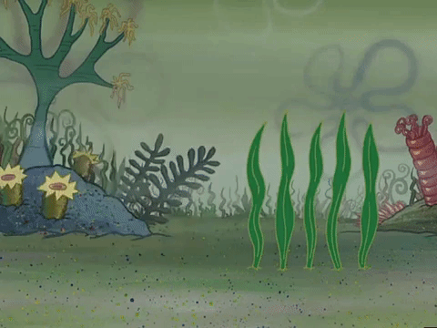 spongebob tumbleweed gif