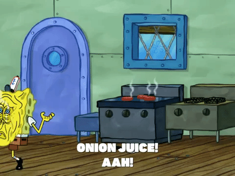 Onion Juice SpongeBob