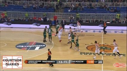 Early on, he kept CSKA worried on their own drives