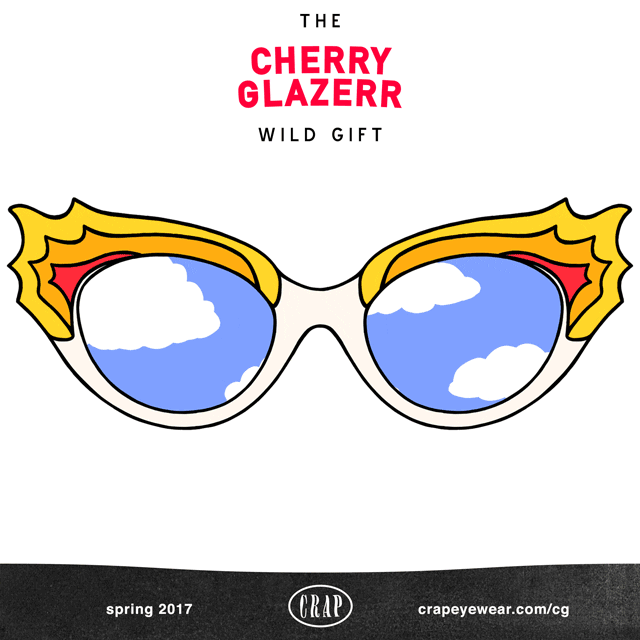 Cherry Glazerr Illustration GIF by CRAP Eyewear Find & Share on GIPHY