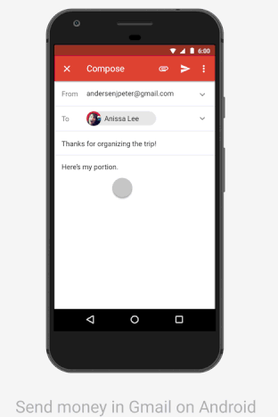 كيف تقوم بإرسال و إستقبال الأموال عن طريق تطبيق Gmail على الأندرويد Giphy