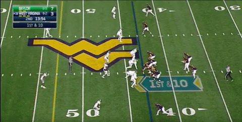 West Virginia 2-Back Split Zone GIF - Find & Share on GIPHY