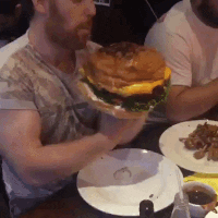 One Burger Only in funny gifs