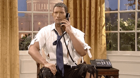 The Rock Obama GIF by Saturday Night Live