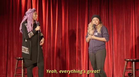 Phoebe Robinson Everything Great GIF by 2 Dope Queens Podcast - Find & Share on GIPHY