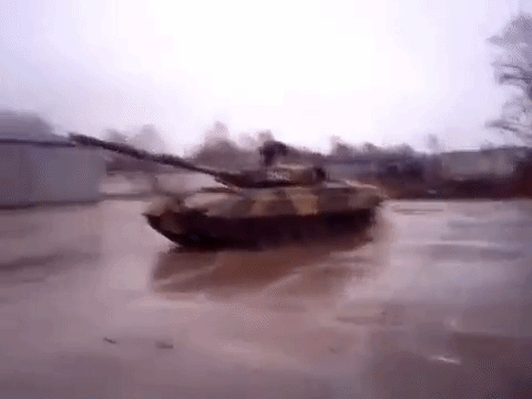 Tank Drift in funny gifs