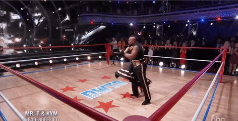 mr t in the boxing ring