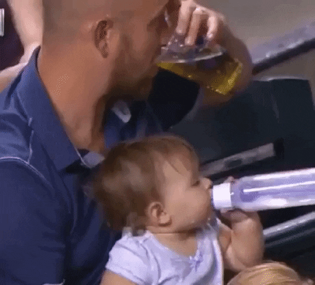 Like father like son in funny gifs