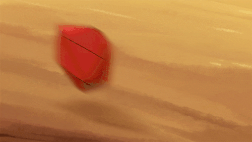 Red D3 dice 