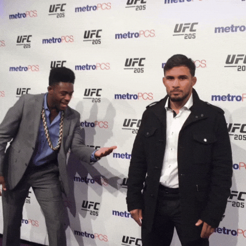 Ufc 205 Metro Pcs Purple Carpet GIF