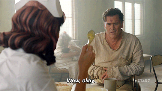 Season 2 Wow GIF by Ash vs Evil Dead - Find & Share on GIPHY