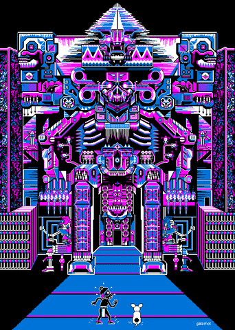 Pixel Art 8bit Animated GIF