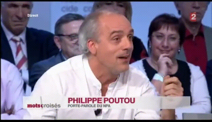 Philippe Poutou GIF by franceinfo