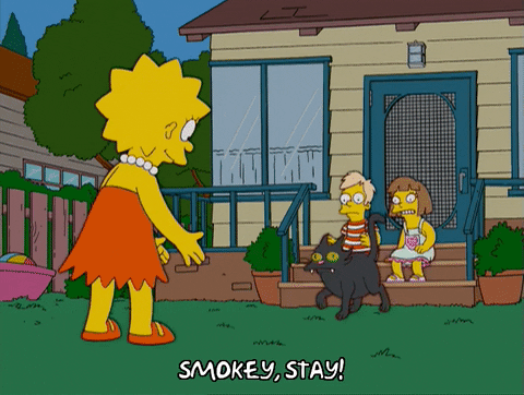Lisa Simpson Smokey GIF - Find & Share on GIPHY