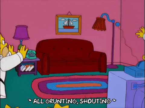 homer simpson couch