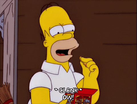The Simpsons homer simpson episode 17 eating season 12