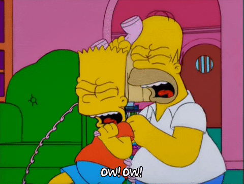 Angry Homer Simpson GIF