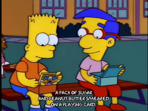 The Simpsons bart simpson season 4 episode 21 milhouse van houten