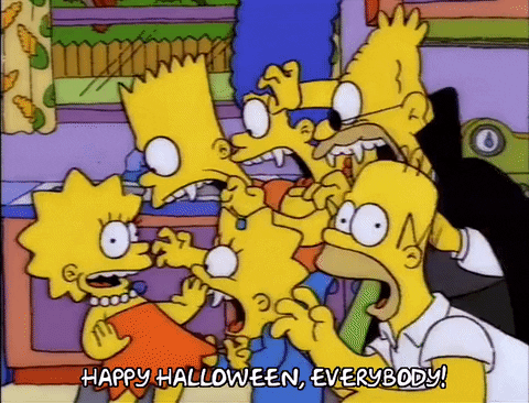 Simpsons saluta per Halloween GIF