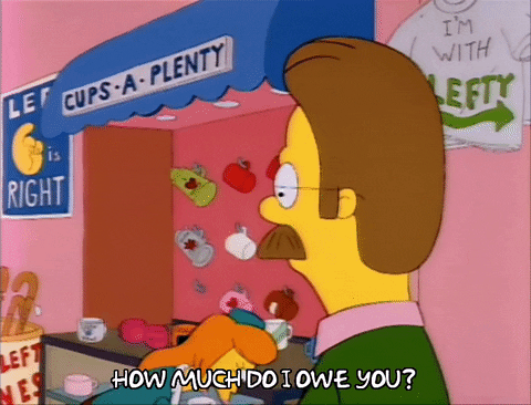  season 3 episode 3 ned flanders 3x03 how much GIF
