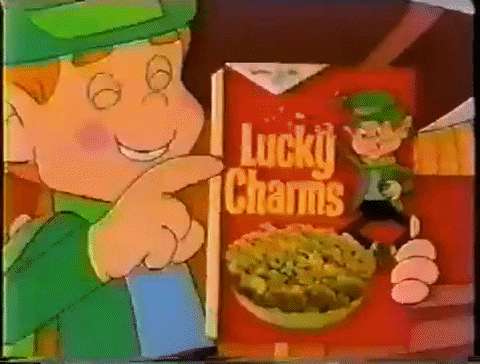 Image result for frosted lucky charms gif