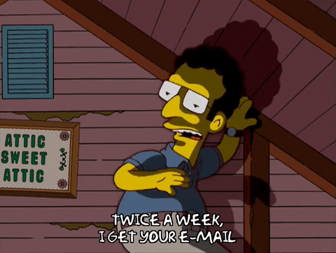 Artie from The Simpsons says, 