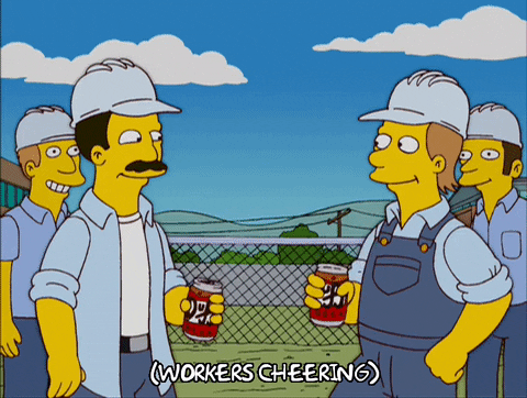 Simpsons Worker