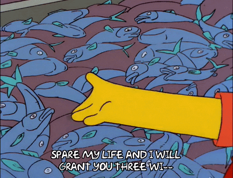 The Simpsons season 10 episode 23 10x23 dead fish
