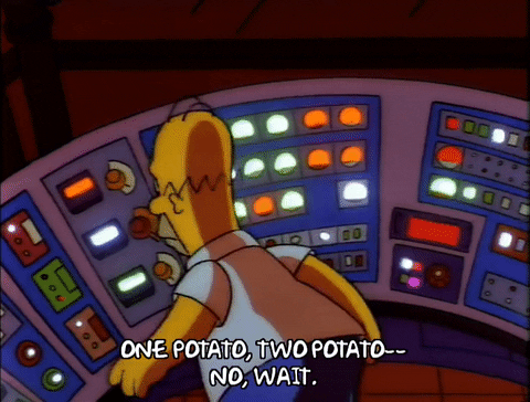 Homer Simpson Panic