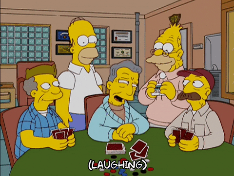 The Simpsons homer simpson laughing season 16 episode 6