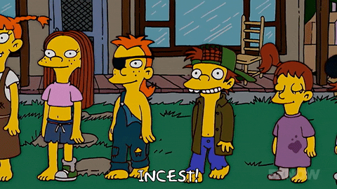 The Simpsons Incest Spuckler Gif Find Share On Giphy