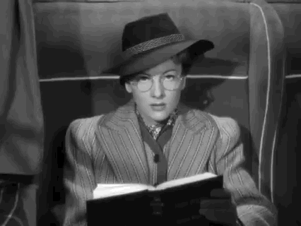 Warner Archive classic film reading nerd alfred hitchcock
