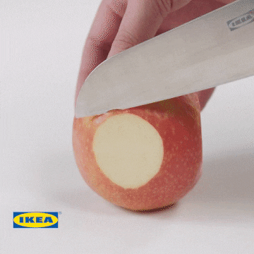 Apple Satisfying GIF by IKEA Nederland