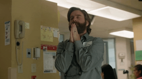 Zach Galifianakis Please GIF - Find & Share on GIPHY