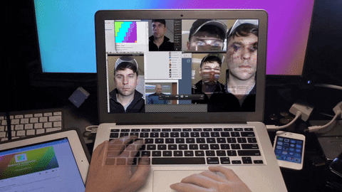Iphone Selfie animated GIF
