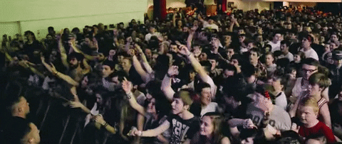 Hyped Crowd GIF by State Champs - Find & Share on GIPHY